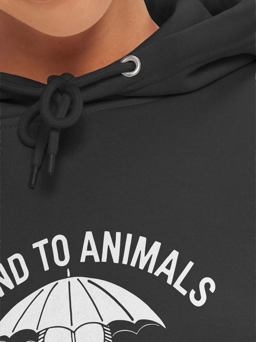 Be Kind to Animals or I'll Kill You Dog Lover Pullover Hoodie product image (7)