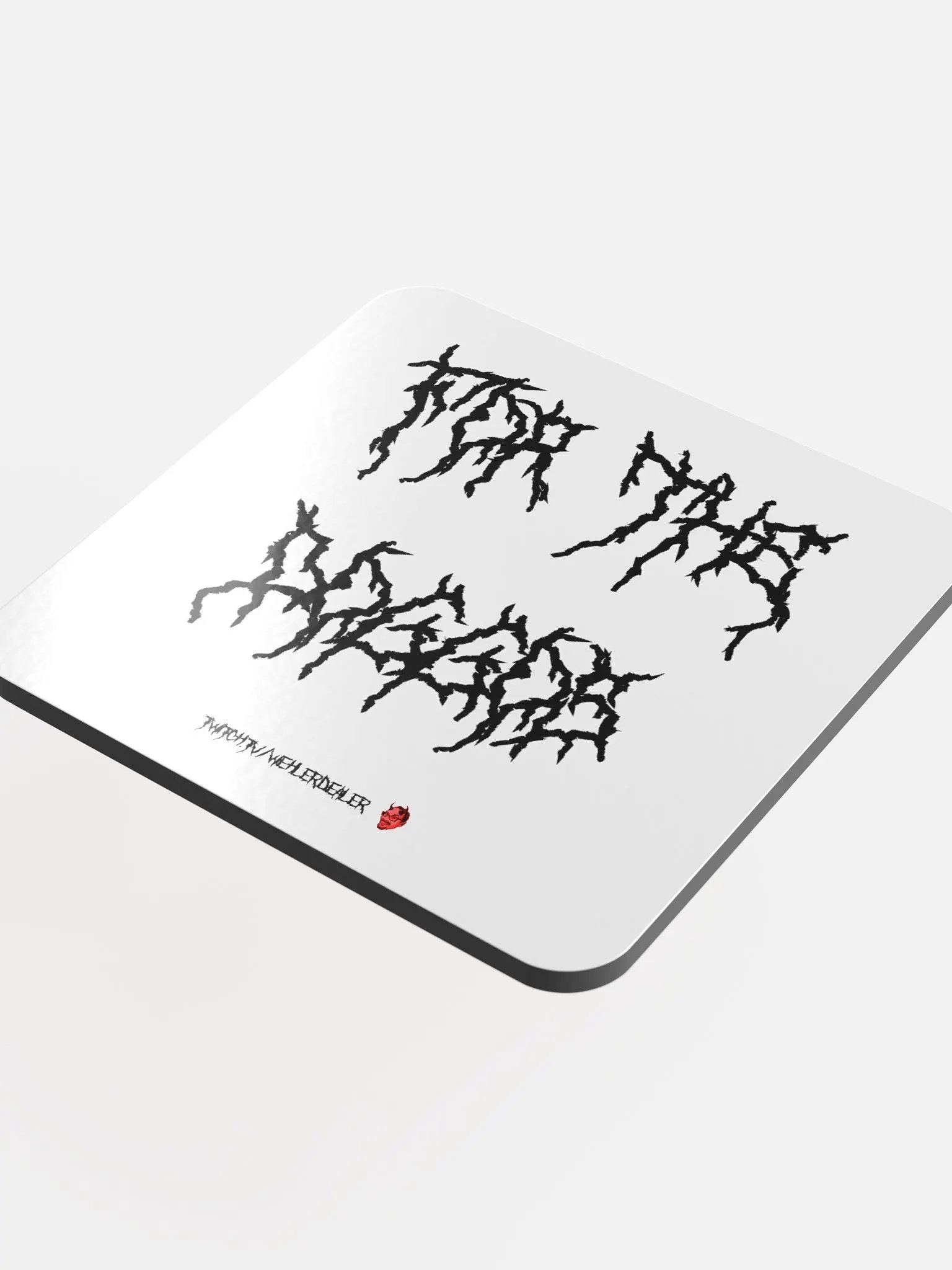 Coaster - 'For the Doggos' (metal font) product image (4)