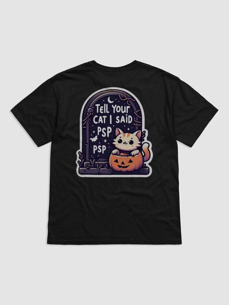 Elder Emo Spooky Emo PSP, PSP Cat T-Shirt (Unisex) product image (2)