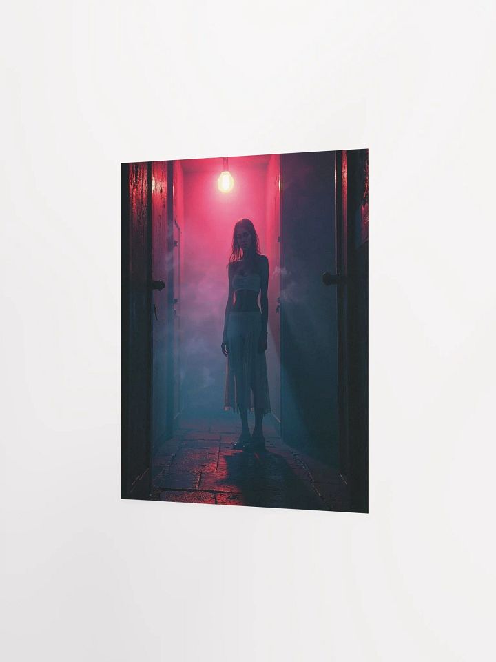 Enigmatic Red Glow Poster product image (13)
