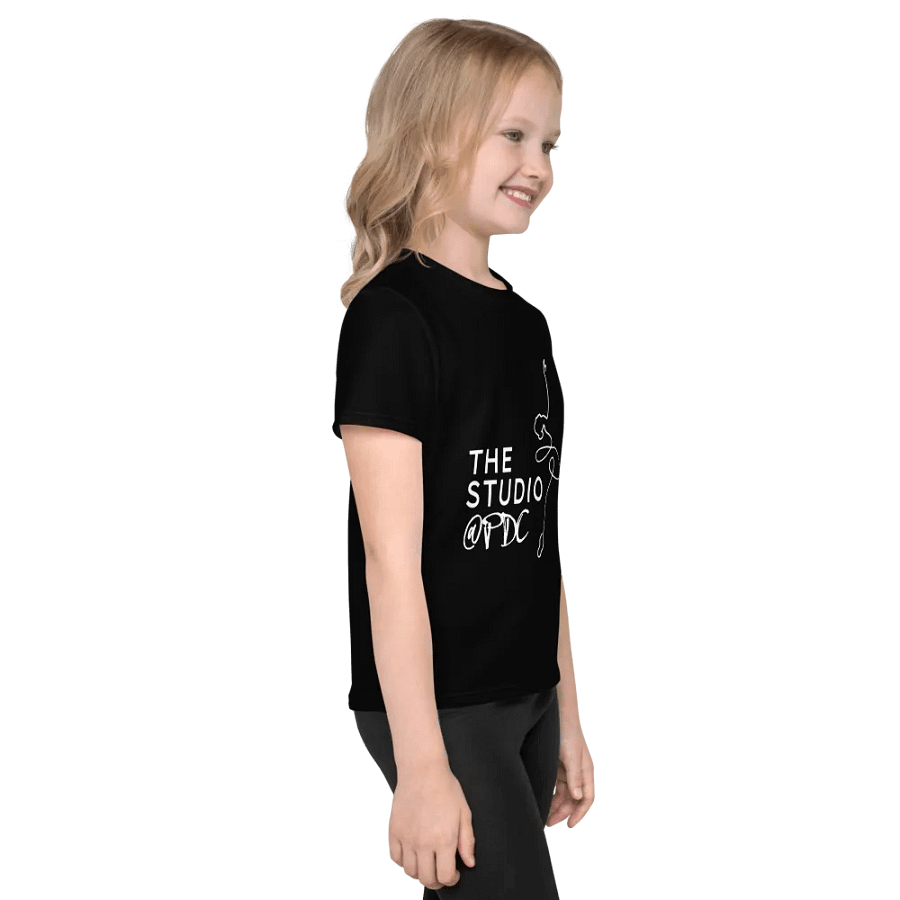Kids T-Shirt | Black with White Logo product image (4)
