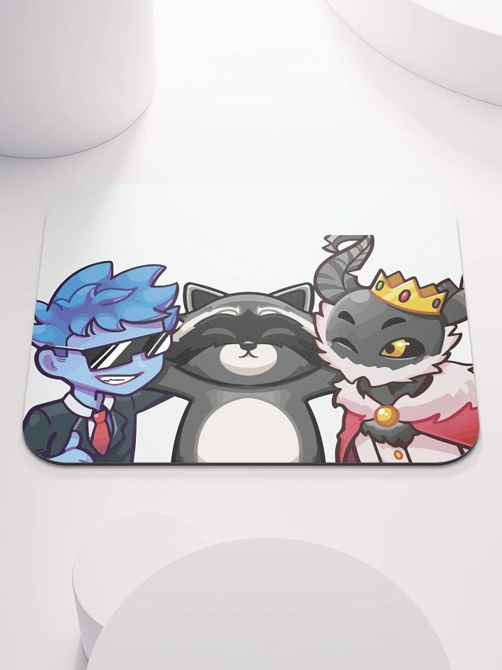 Raccoon and Friends MousePad product image (1)