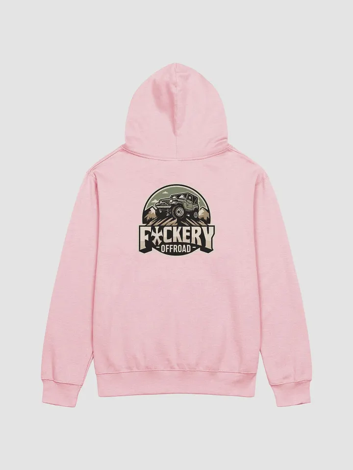Ladies Pull-Over Hoodie with Fuckery Jeep Logo - Clean product image (8)
