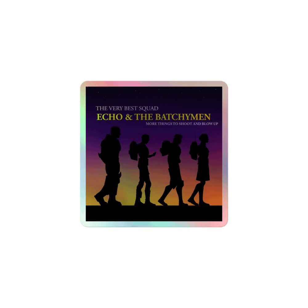 Echo & the Batchymen Holo Sticker product image (1)