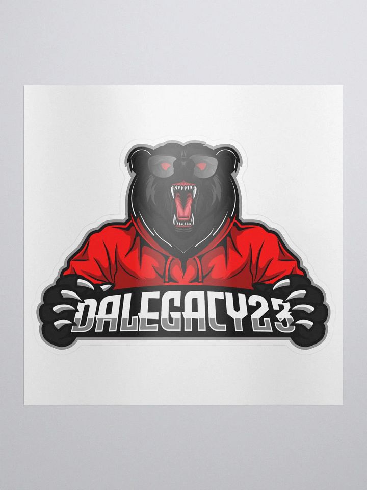 DaLegacy23 Black Logo Sticker product image (2)