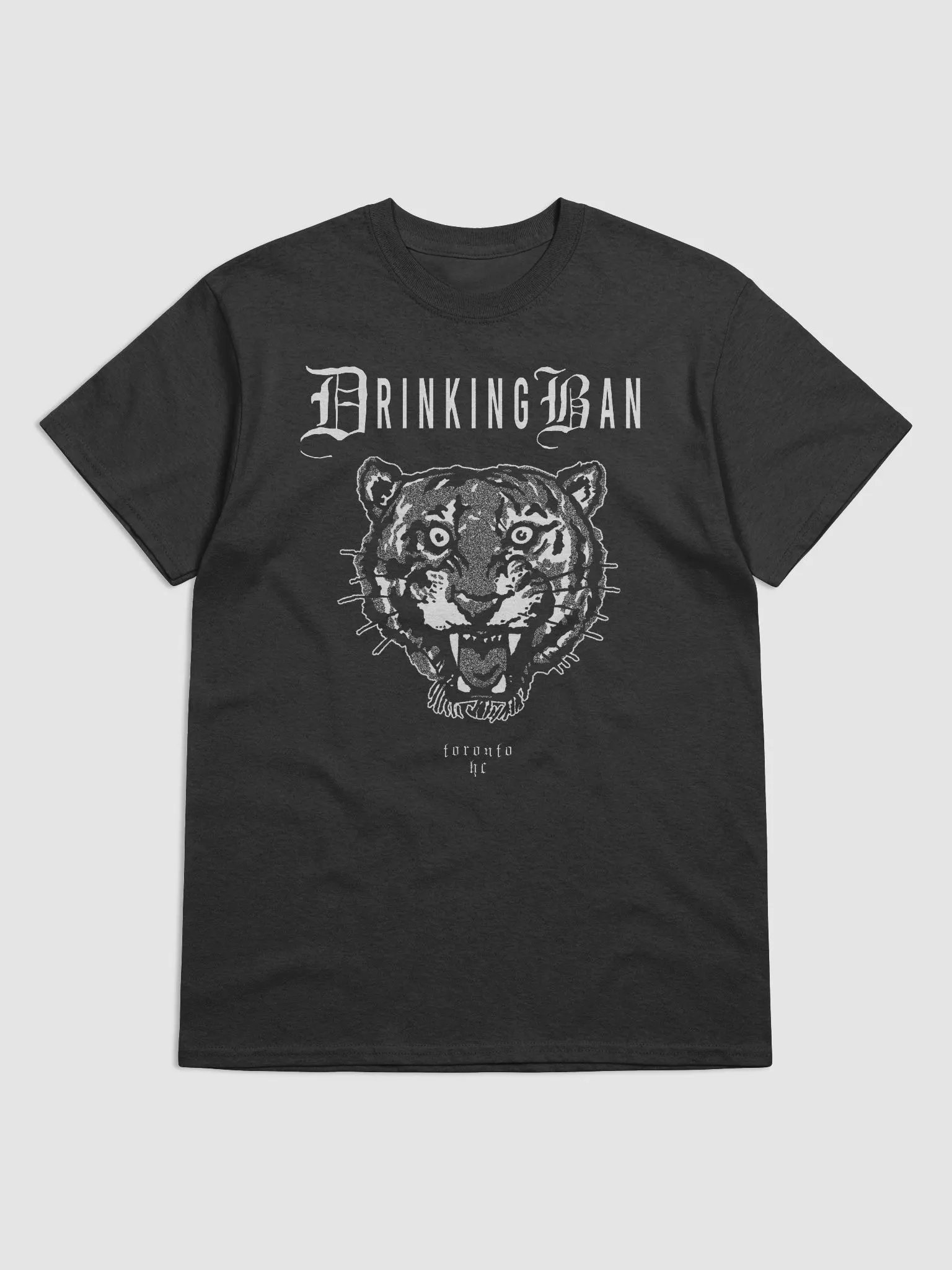 DRINKING BAN TEE (BLK/WHT) product image (1)