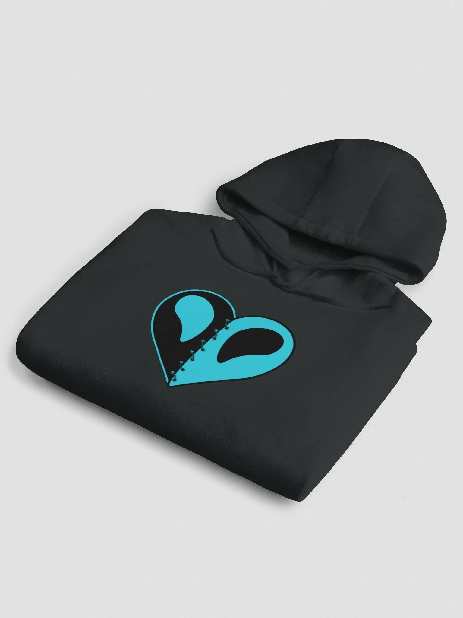 Broken Heart Stitched Basic Pull Over product image (5)