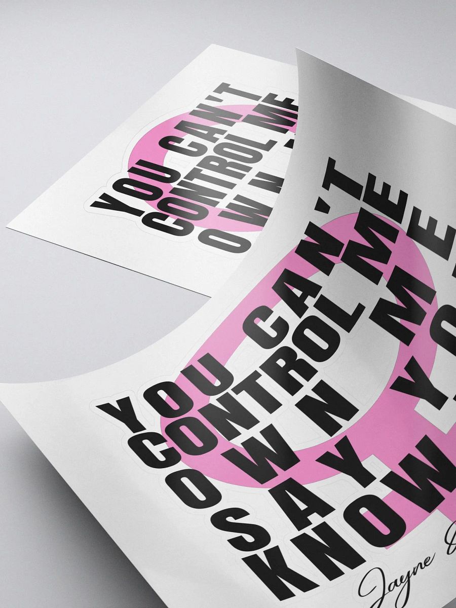 Smothering Me Sticker product image (4)
