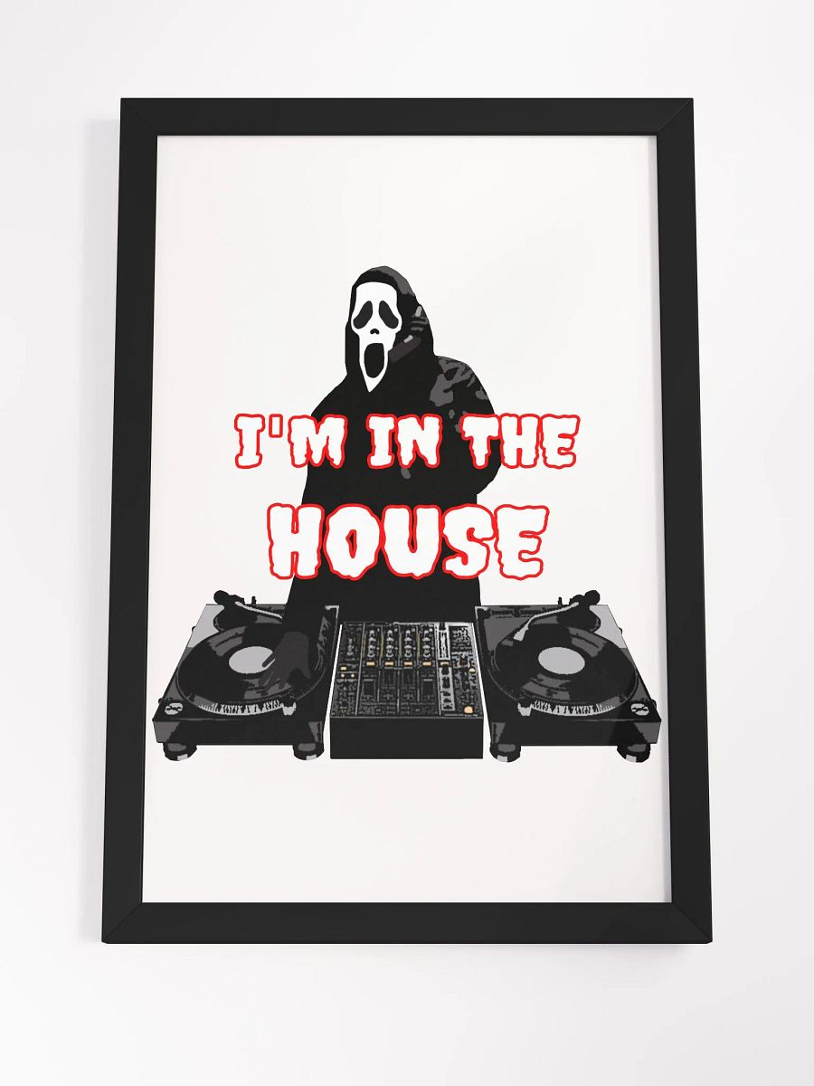 Ghostface in the house Framed High-Quality Matte Poster (in) product image (4)