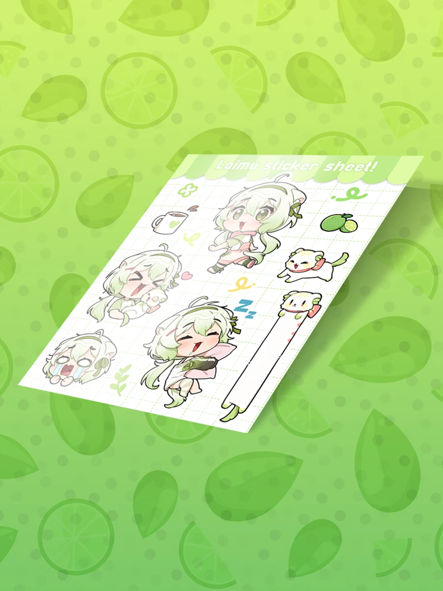 Laimu and Limón Sticker Sheet product image (2)