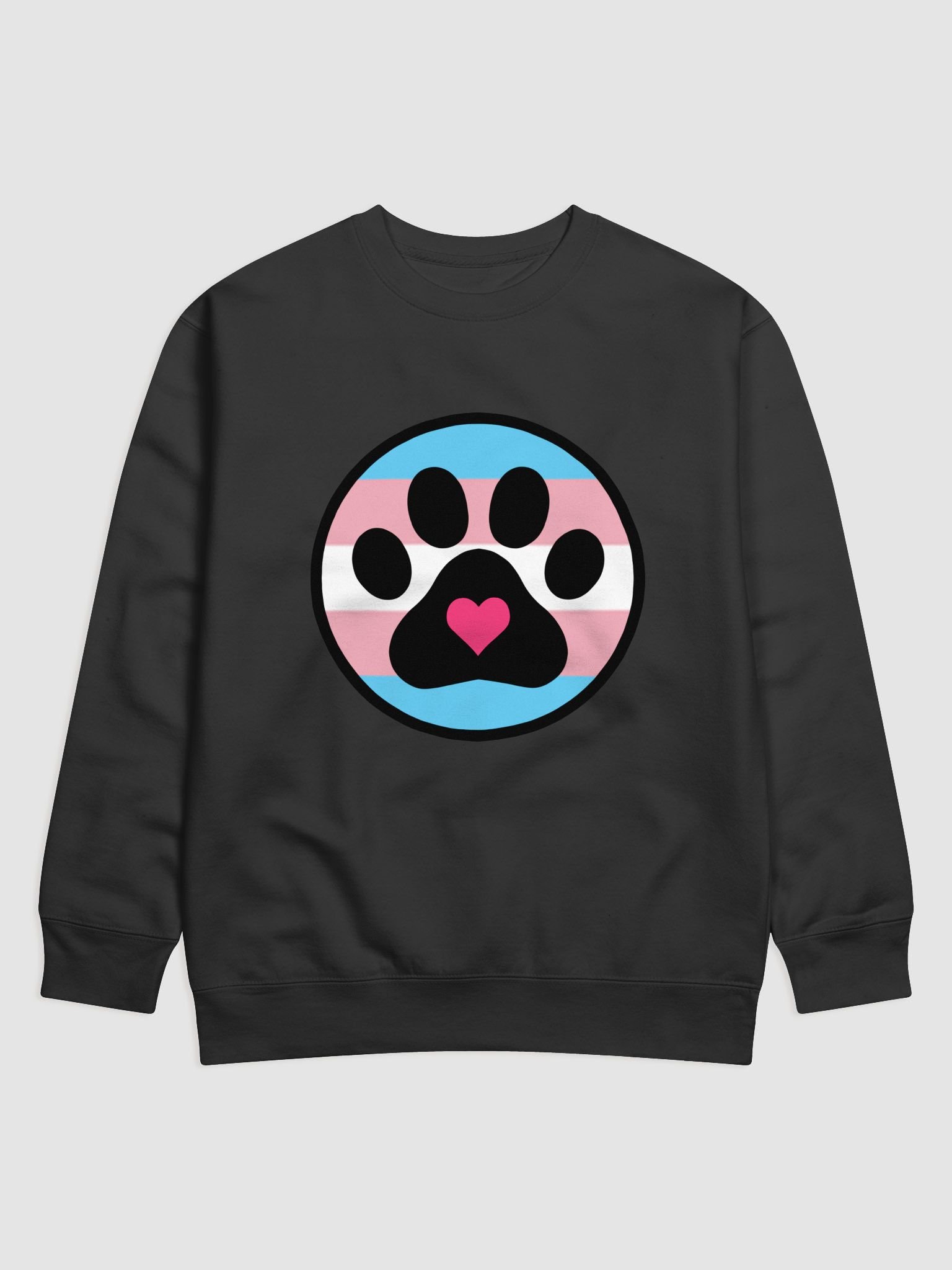 Pride Paw Sweatshirt - Trans product image (1)