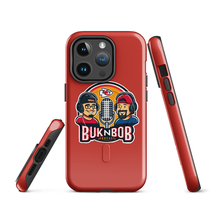 Buk N Bob Podcast Logo iPhone® MagSafe® Tough Case product image (2)