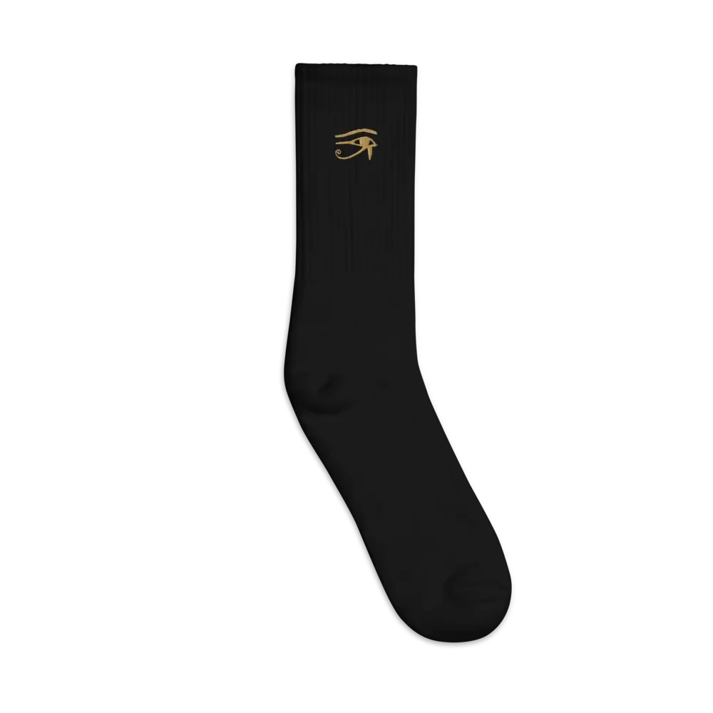 Isis Embroidered Crew Socks product image (2)