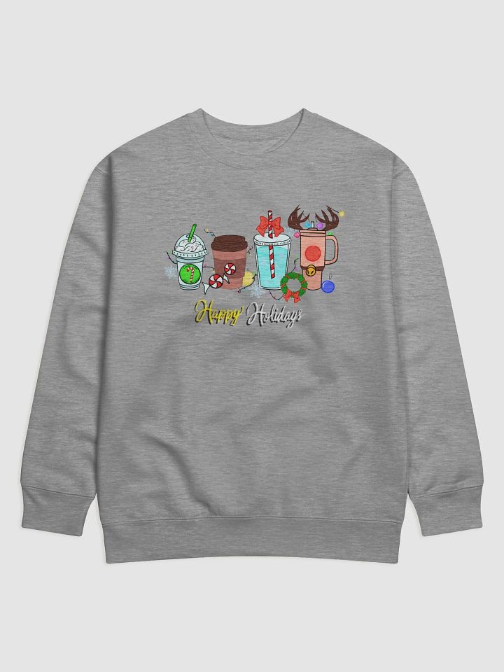 Festive Holiday Drinks Sweatshirt product image (2)