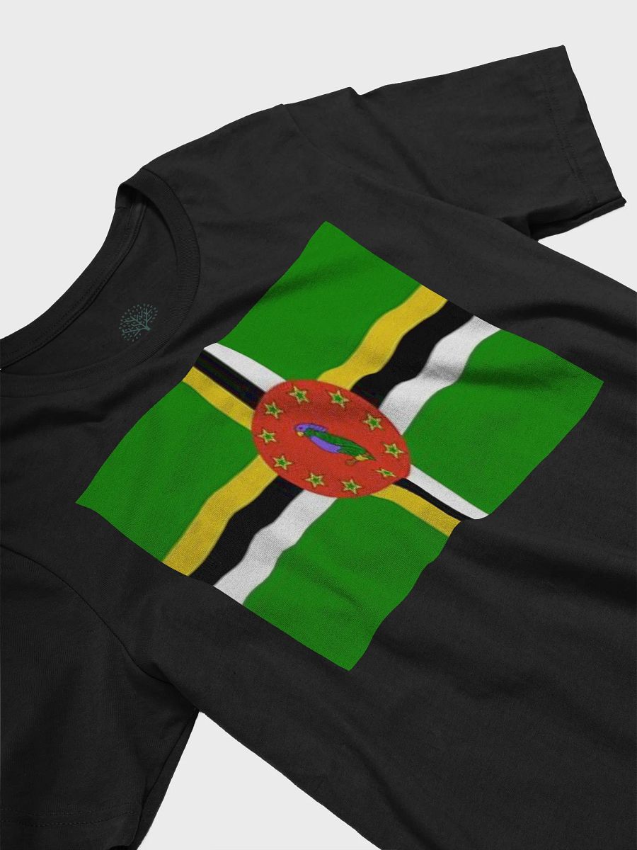 Exclusive Unisex Dominica Flag Graphic Tee by Graphic Grove - Supersoft Cotton product image (5)