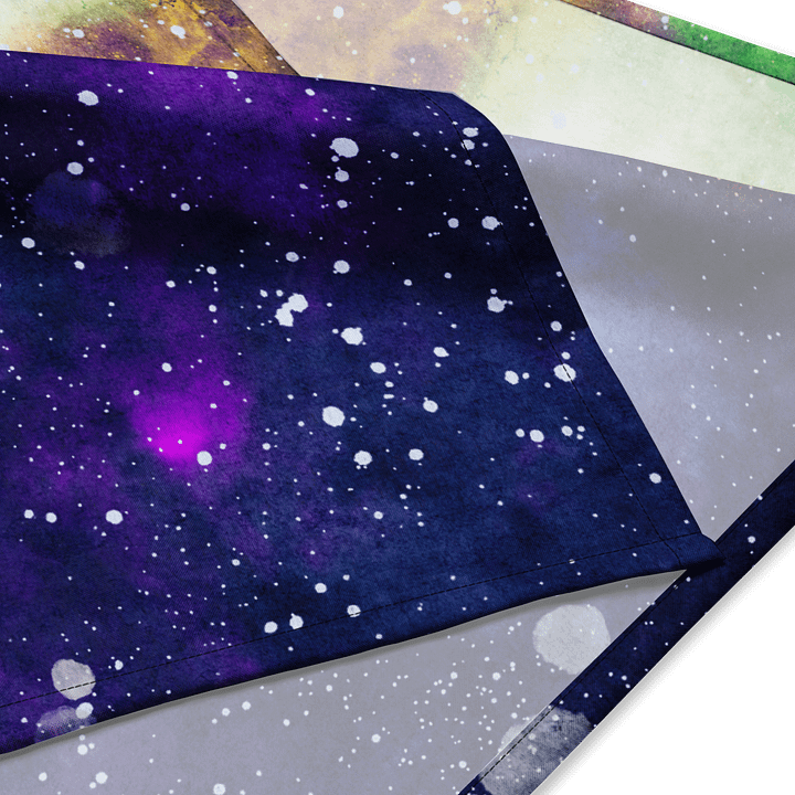 Watercolor Galaxy Bandana product image (4)