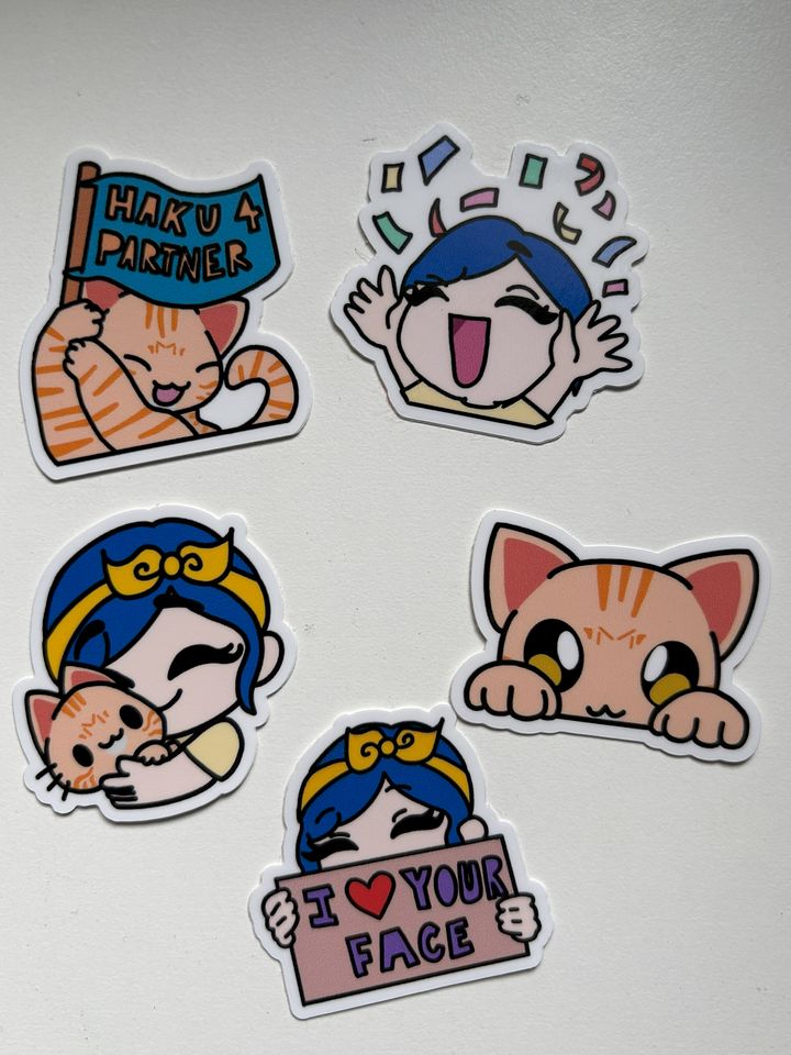 Kel and Haku Sticker Pack product image (1)