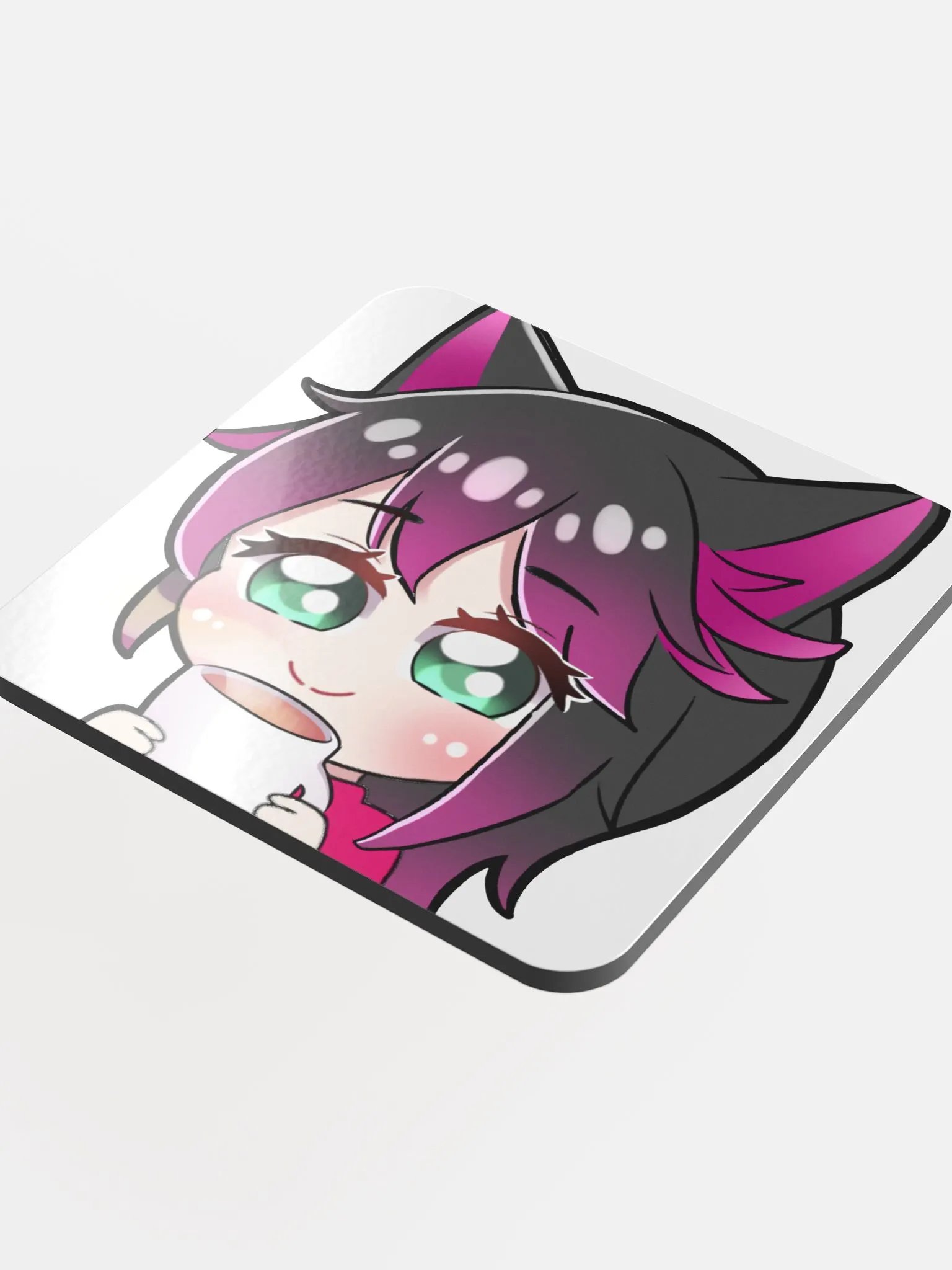 DJ Megu Hot Drink Coaster product image (4)