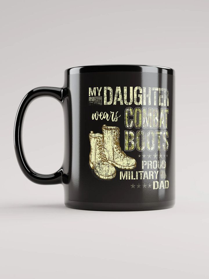 My Daughter Wears Combat Boots - Black Mug product image (2)
