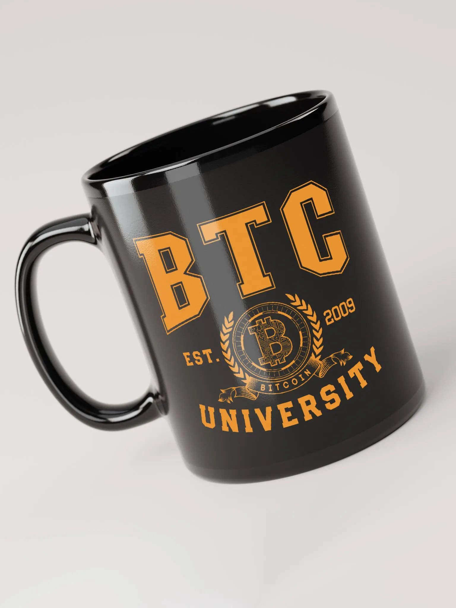Bitcoin BTC University College Crypto Currency Blockchain Mug product image (5)