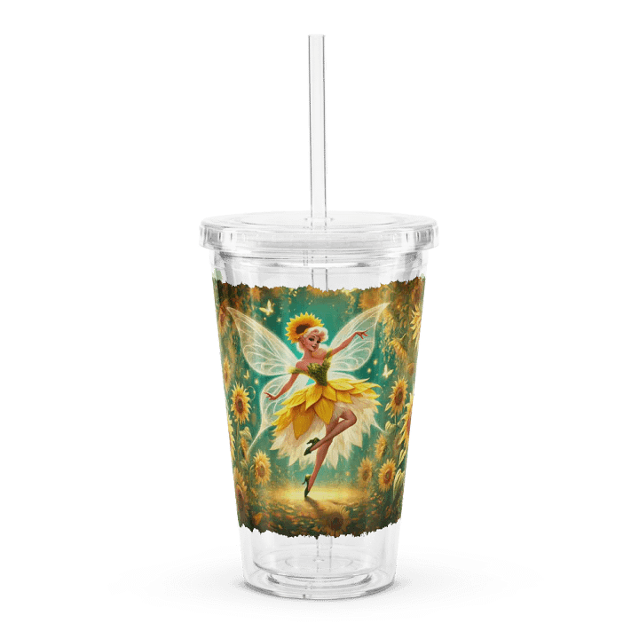 Sunflower Fairy Double Wall Tumbler product image (1)