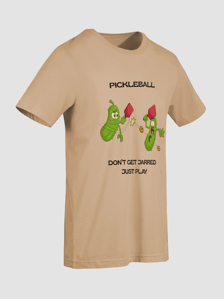 Pickleball Don't Get Jarred Just Play Supersoft T-Shirt product image (96)