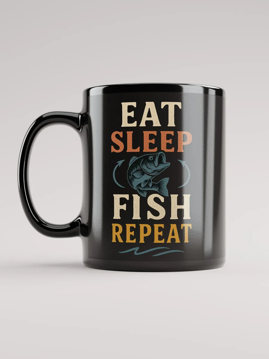 Funny Fishing Mug – Eat Sleep Fish Repeat product image (12)