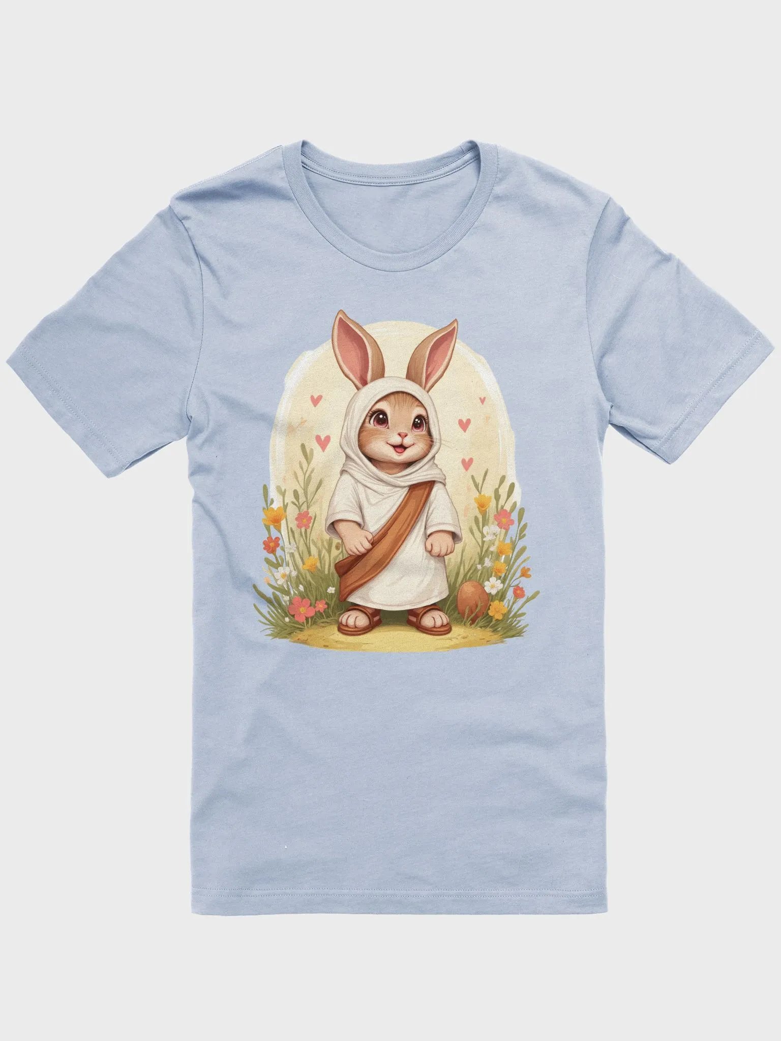 Easter Bunny Jesus Robe Tee T-Shirt product image (6)