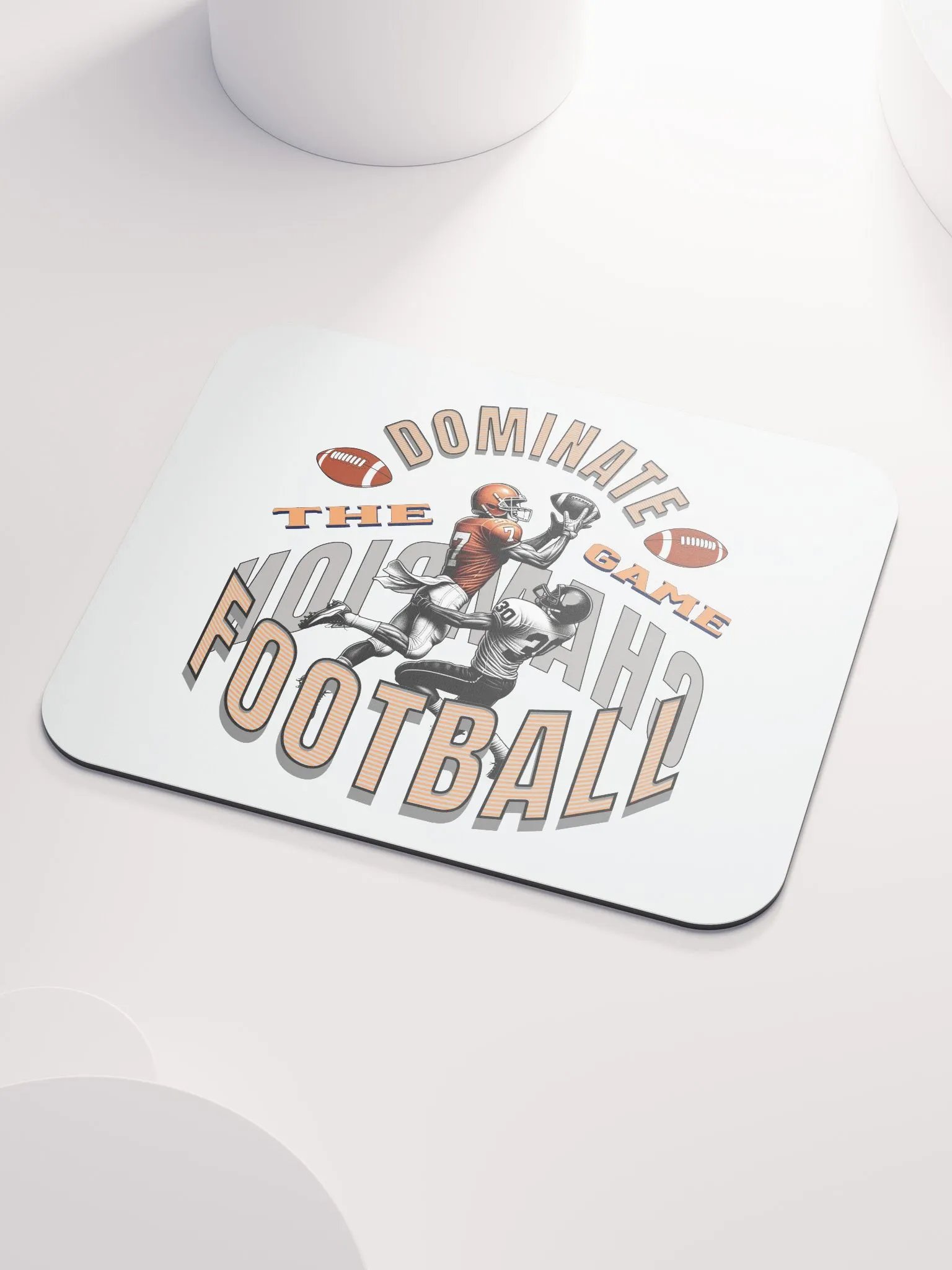 Dominate The Game Football Champion Mouse Pad product image (3)