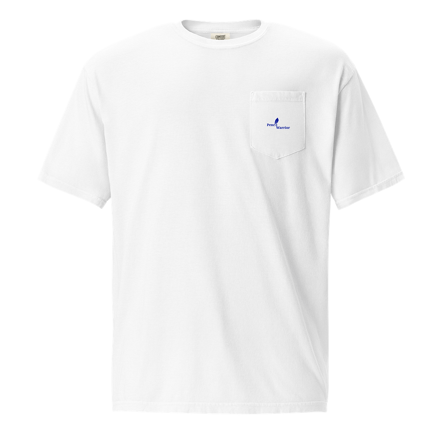 Pencil Warrior Unisex Pocket Tee product image (1)