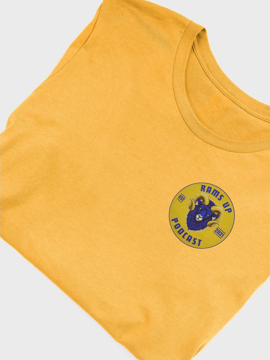 Rams Up Unisex Bella Canvas Supersoft T-Shirt with Angry Ram Logo product image (3)