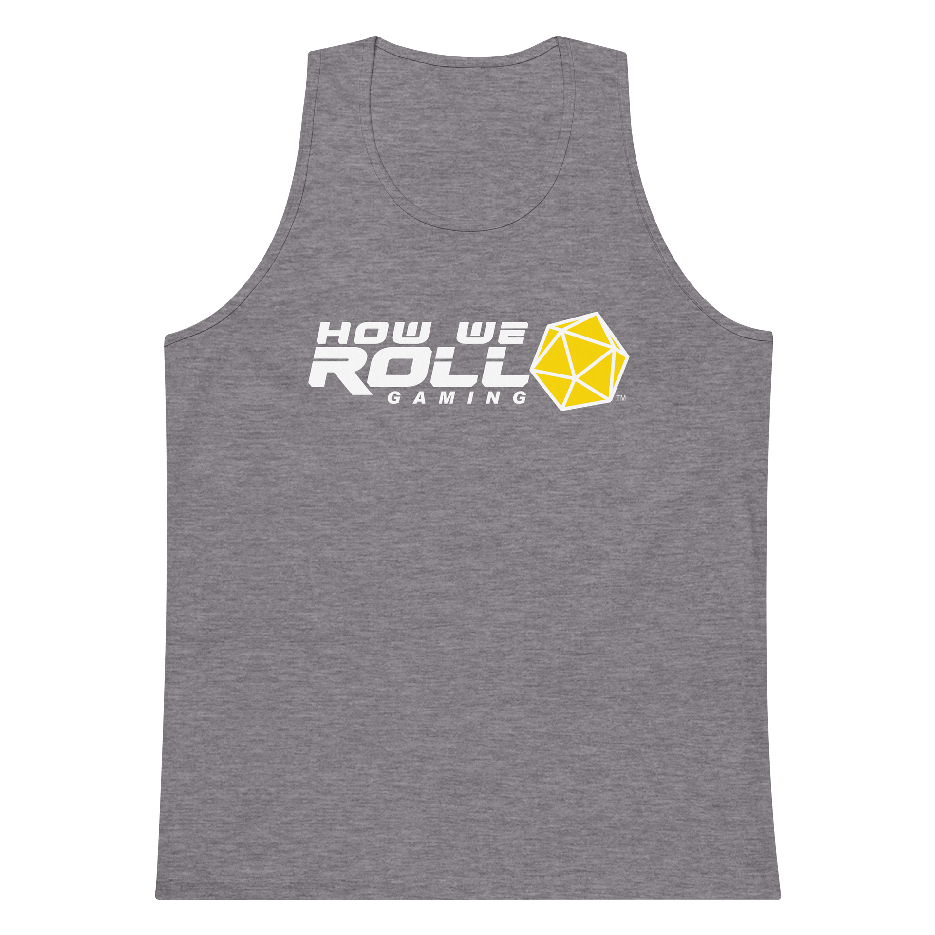How We Roll Gaming Tank Top (white logo) product image (5)