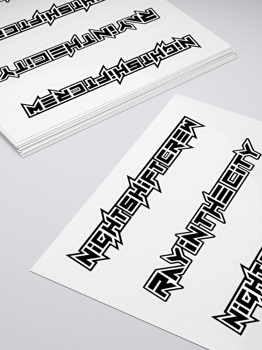 NightShiftCrew & RayInTheCity Stickers product image (1)