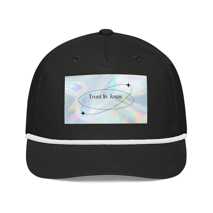 Iridescent Trust In Jesus Golf Cap product image (1)