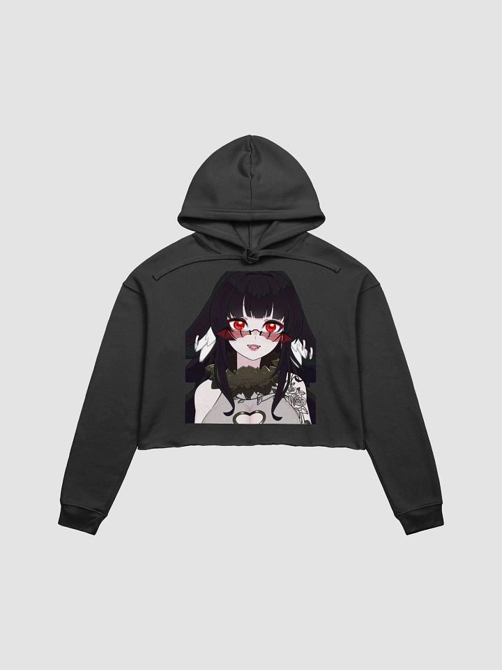 Dark Floot Crop Hoodie product image (1)