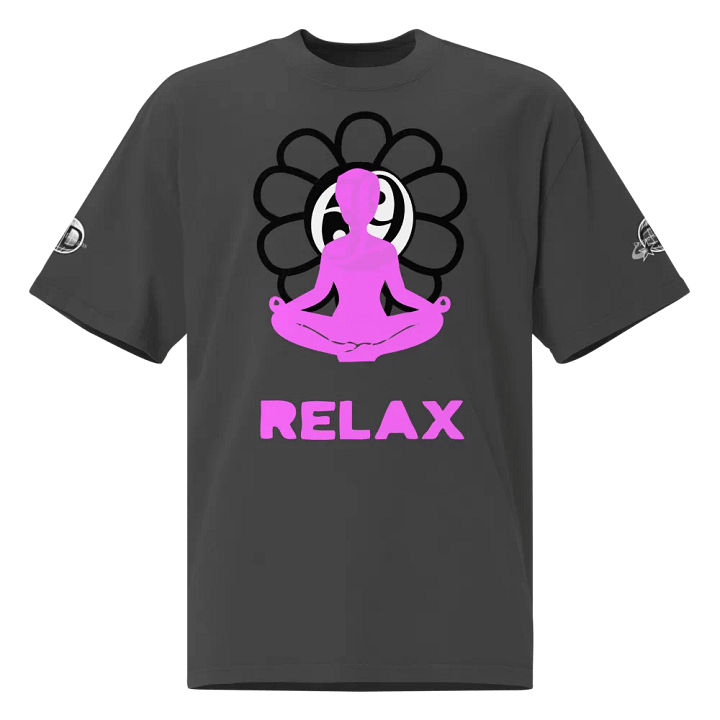 Zen Harmony Pink | Oversized Tee product image (1)
