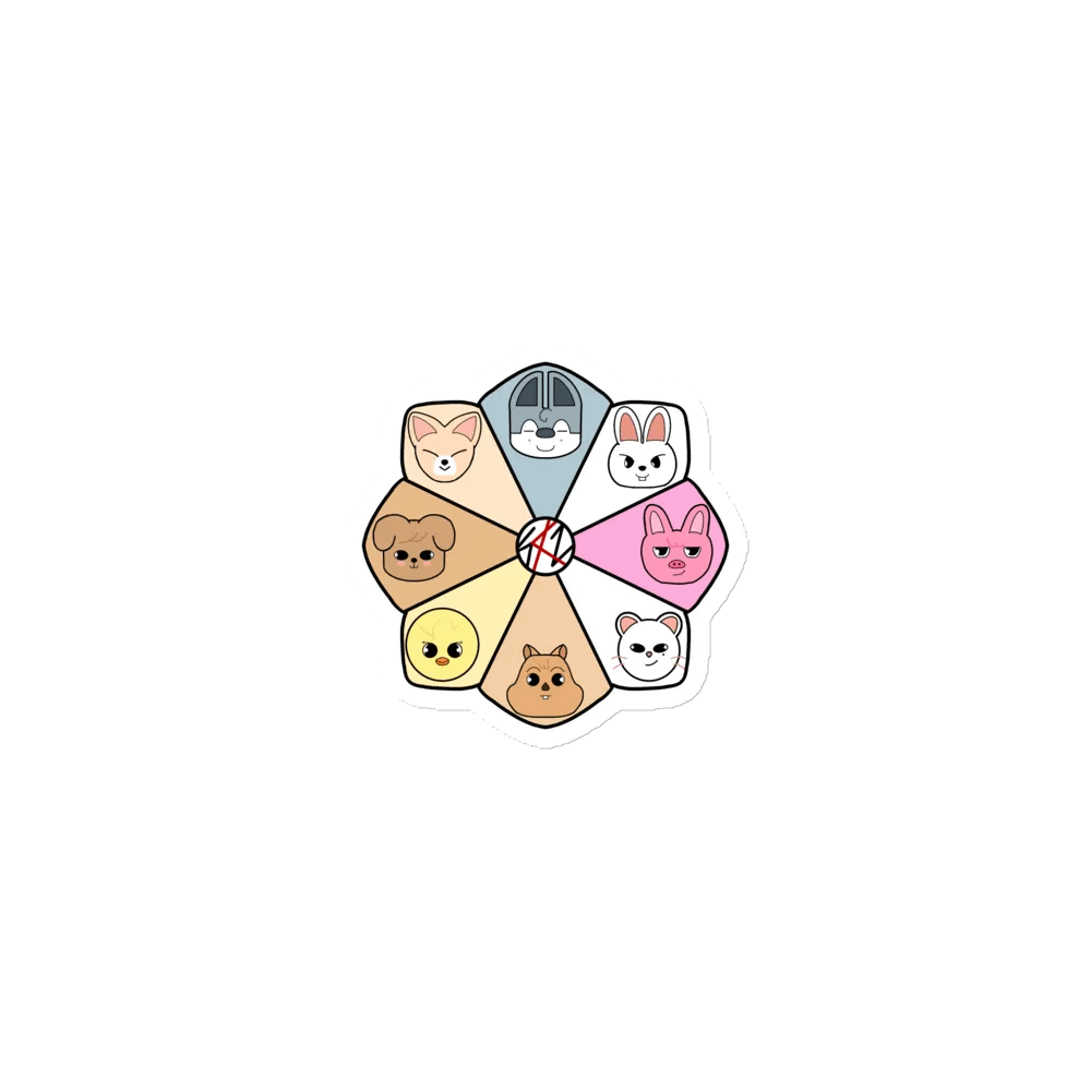 Skzoo OT8 Flower Magnet product image (1)