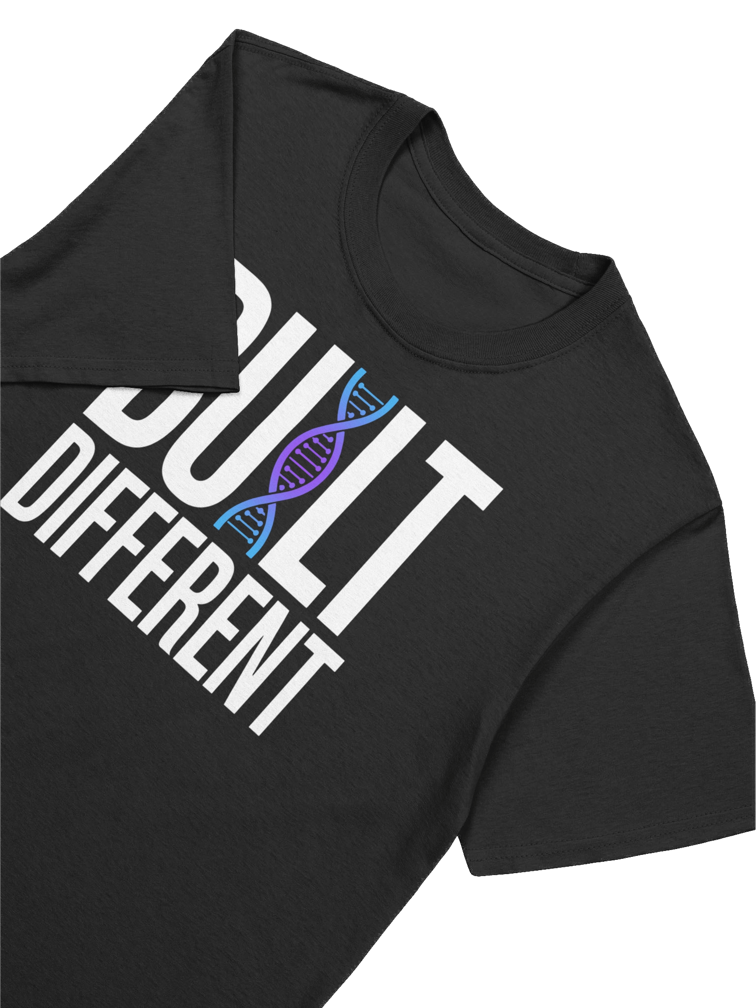 BUILT DIFFERENT Helix Graphic T-Shirt Onyx V2 Snow product image (1)