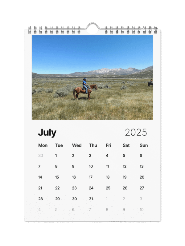 2025 Sorrel Calendar product image (7)