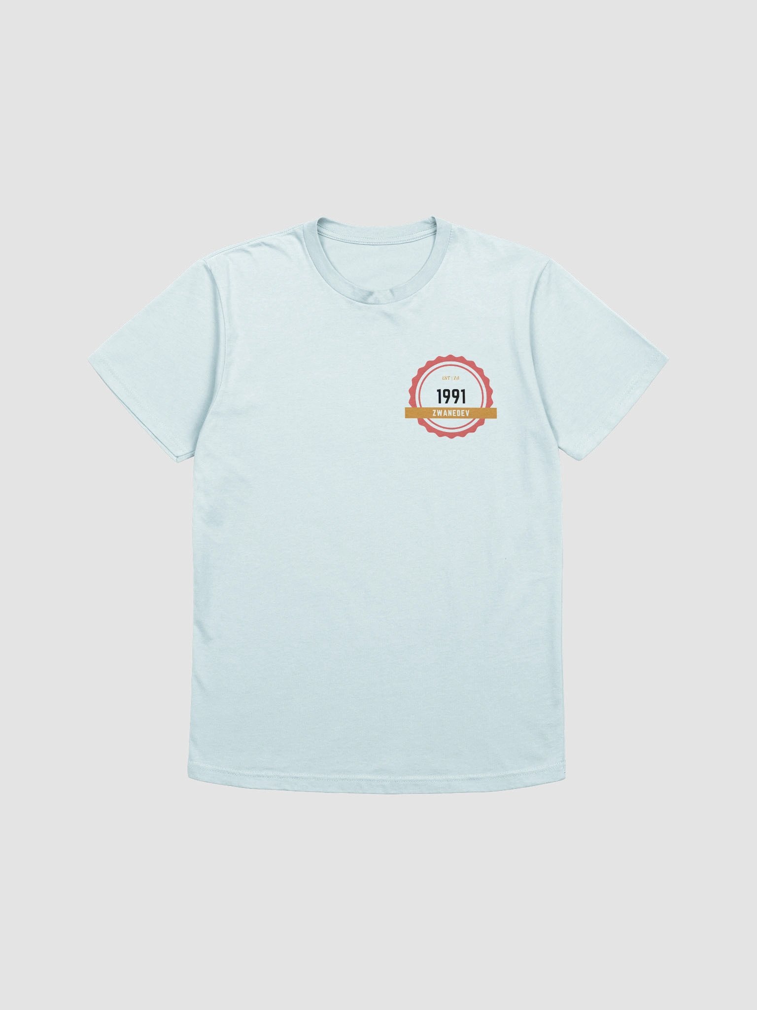 ZwaneDev | Light Blue Simple T Ξ product image (3)