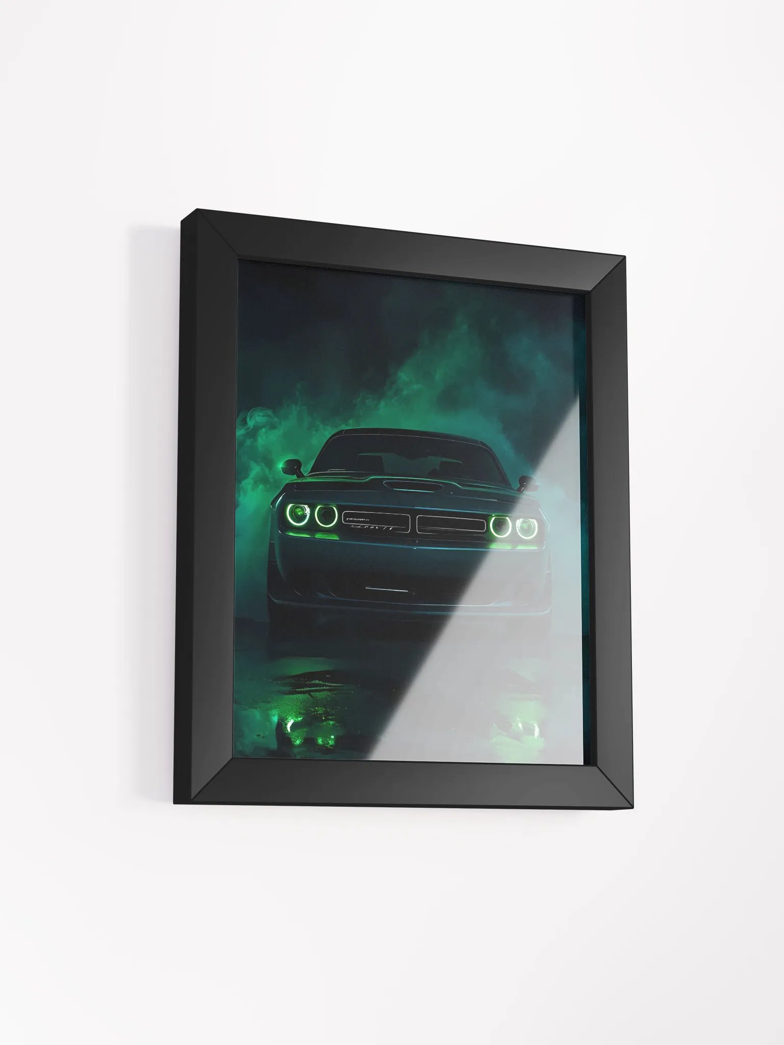 Neon Dream Car Framed Poster product image (3)