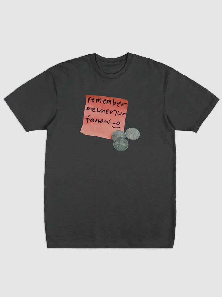 Heavy-Weight "remember this?" T shirt product image (1)