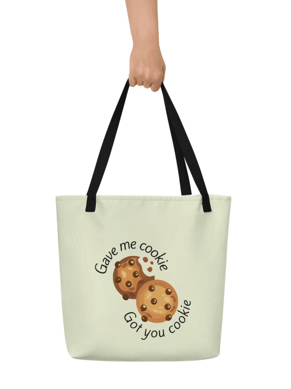 New Girl Tote Bag – “Gave Me Cookie” All-Over Print TV Fan Gift product image (2)