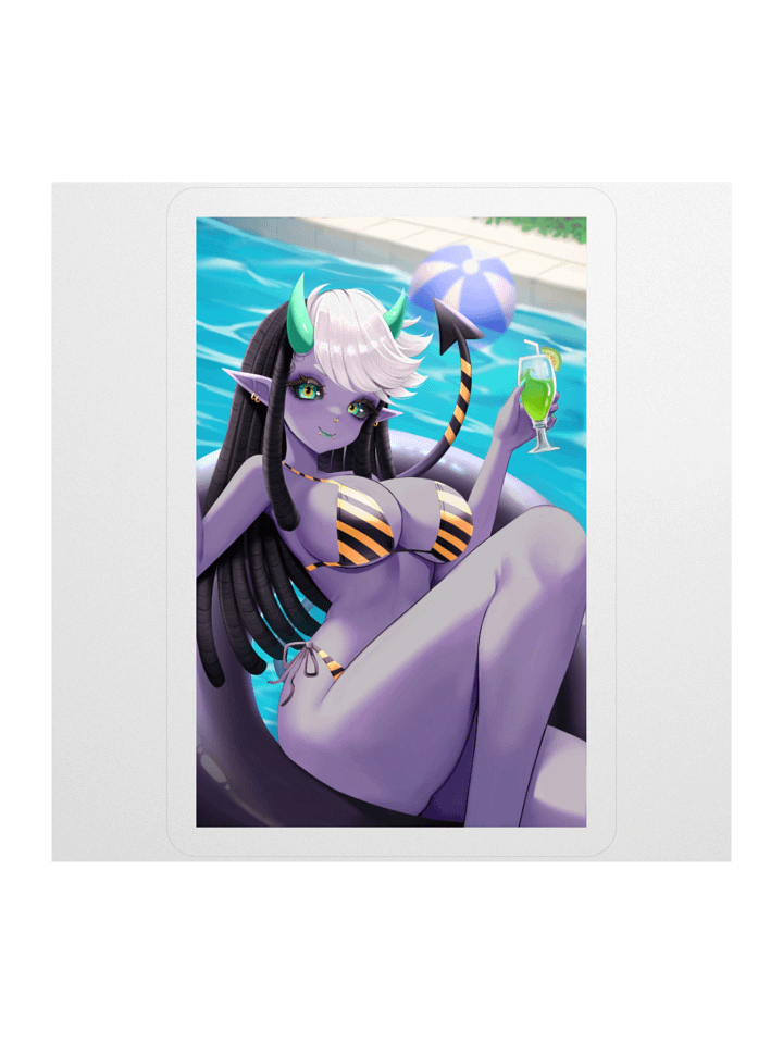 "Poolside Fun" Kimical Sticker product image (1)