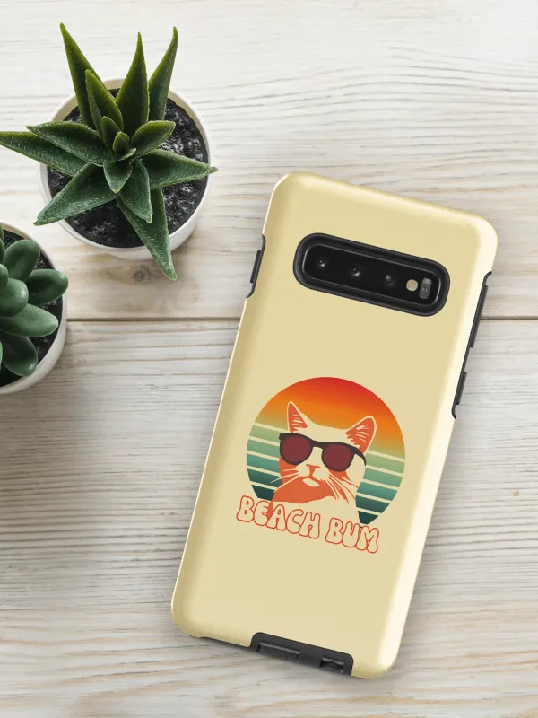 Beach Bum Cat Sunglasses Tough Case for Samsung® product image (2)