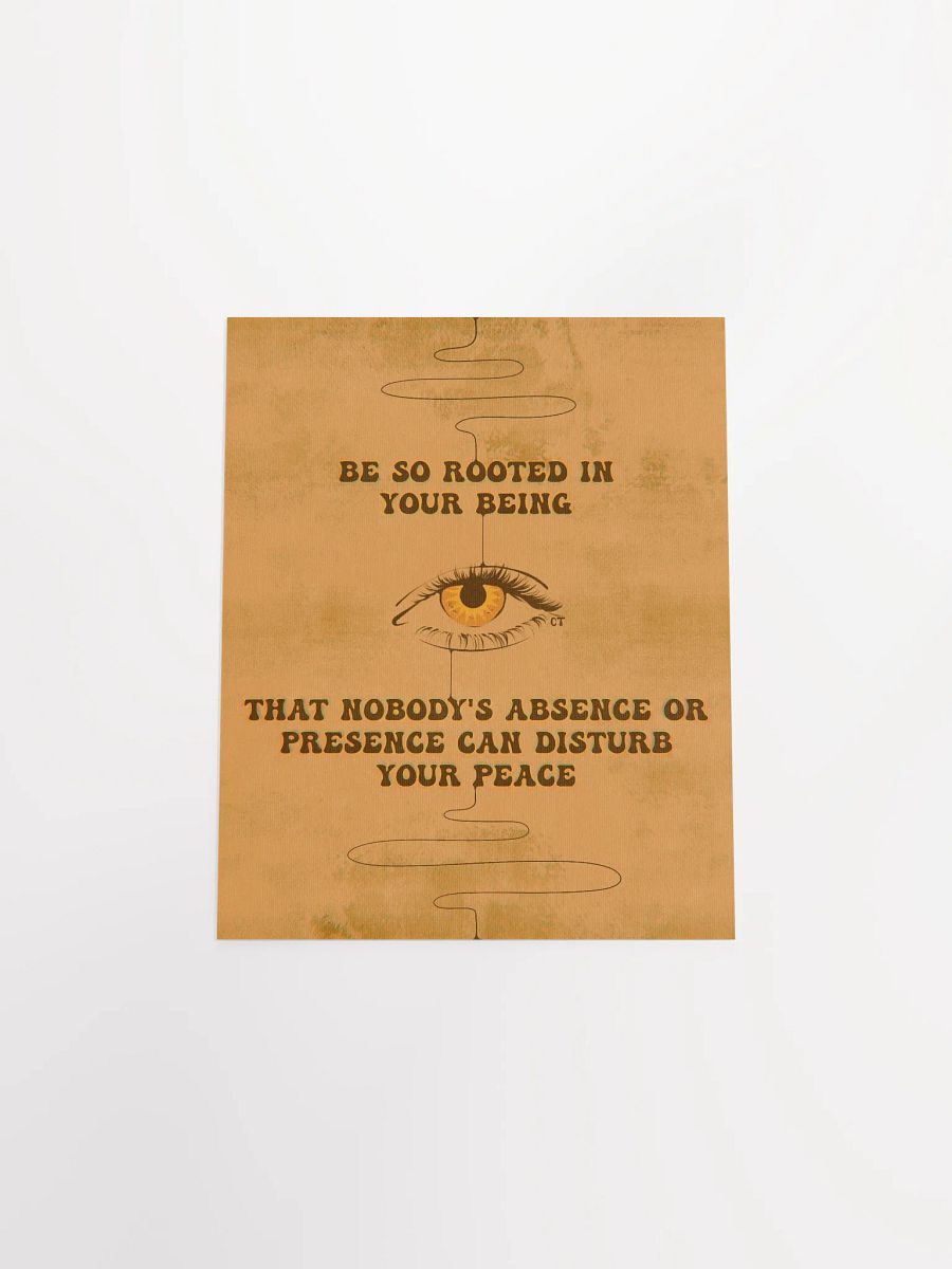 Matte Poster - Rooted in Being product image (8)