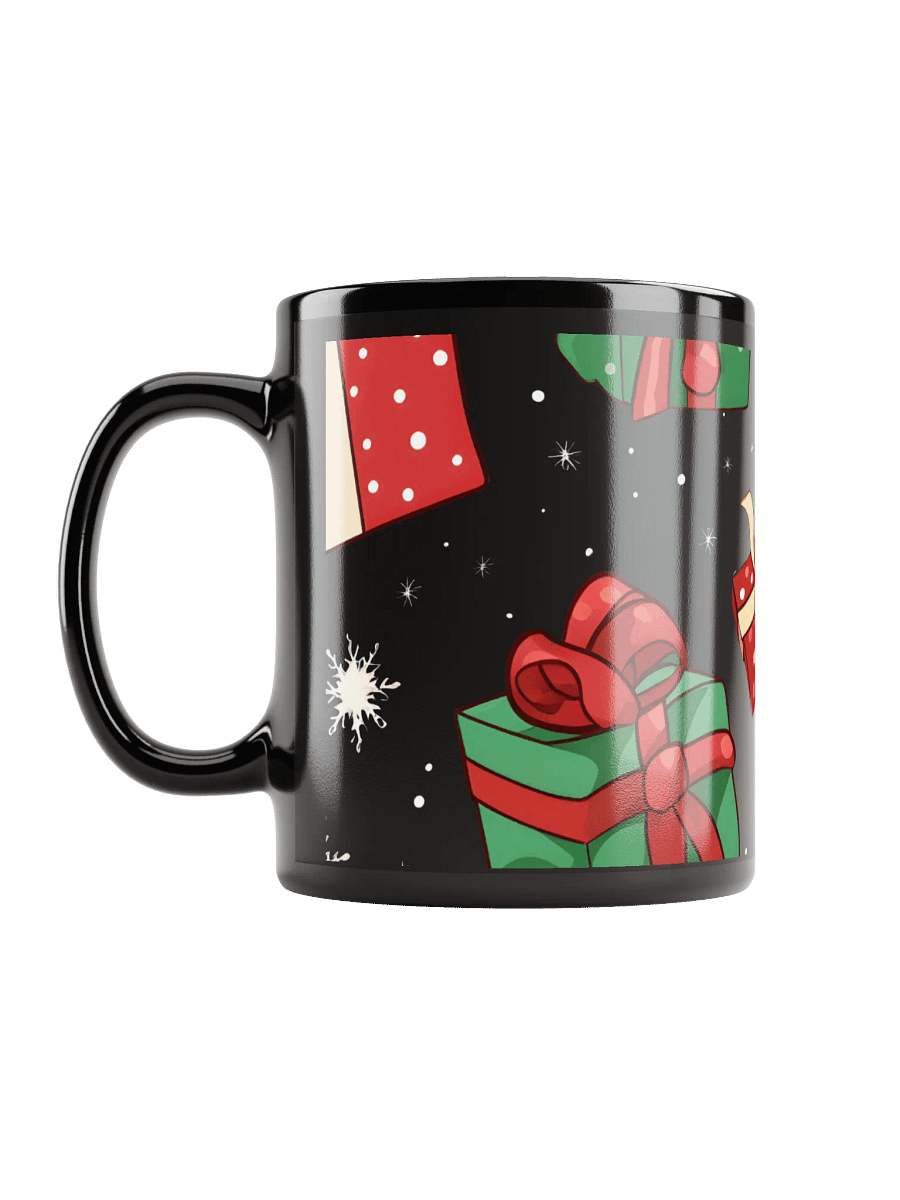 Festive Delights Black Glossy Mug product image (11)