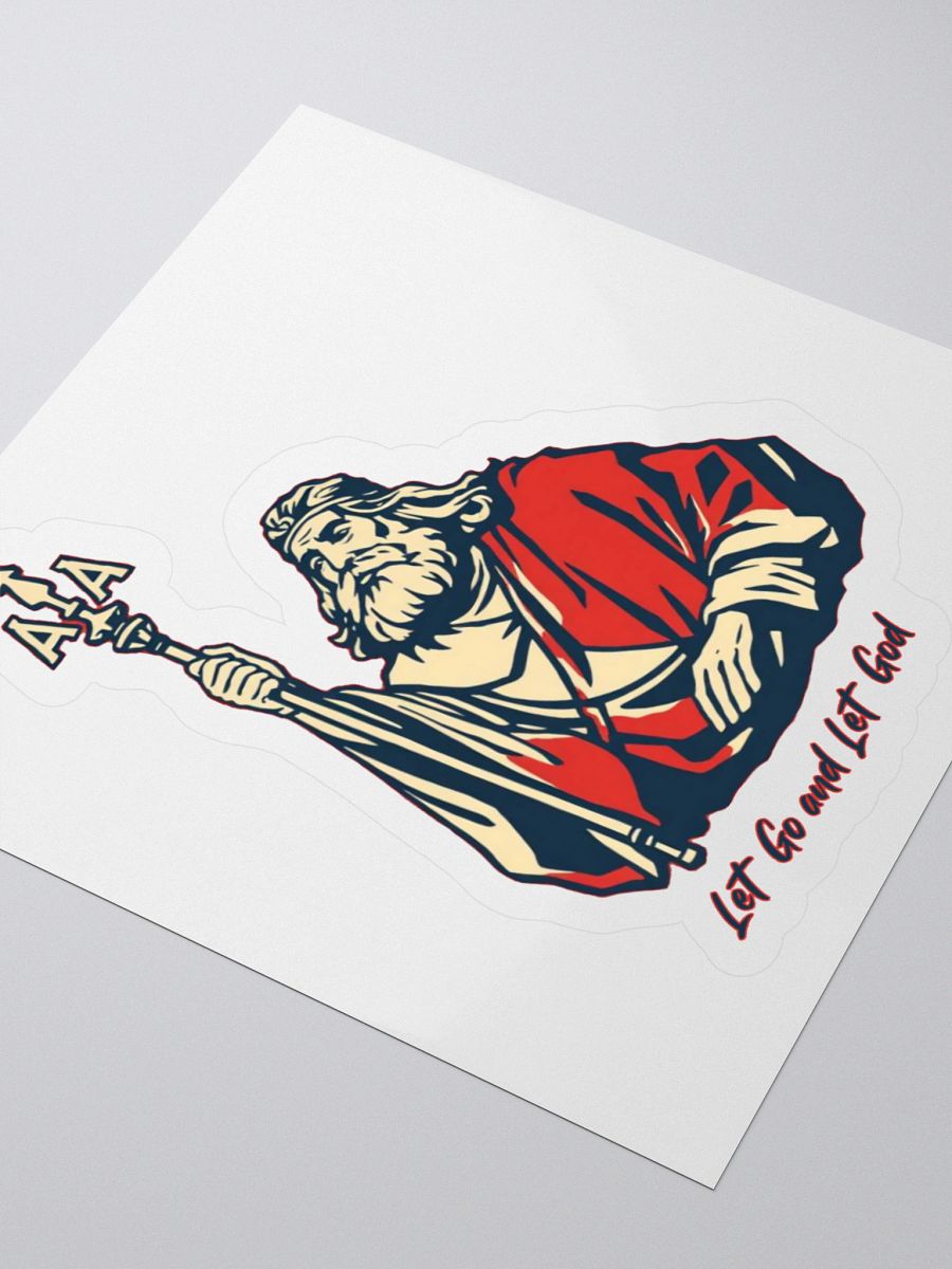 Slogan #5 Let Go and Let God Sticker product image (3)