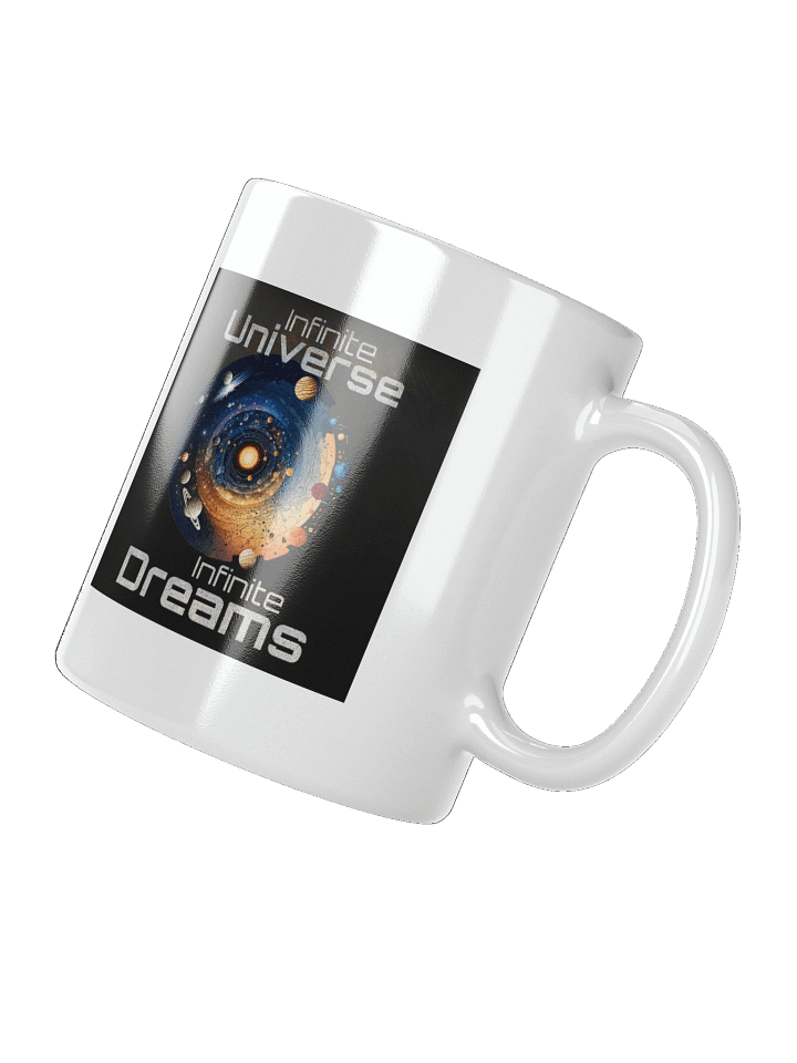 Cosmic Horizons Infinite Universe Infinite Dreams - White Glossy Mug product image (5)