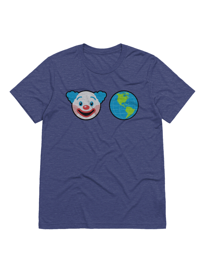 CLOWN WORLD! (triblend shirt) product image (1)